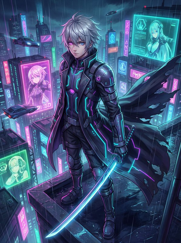 呦呦视频动漫-赛博剑客夜行录